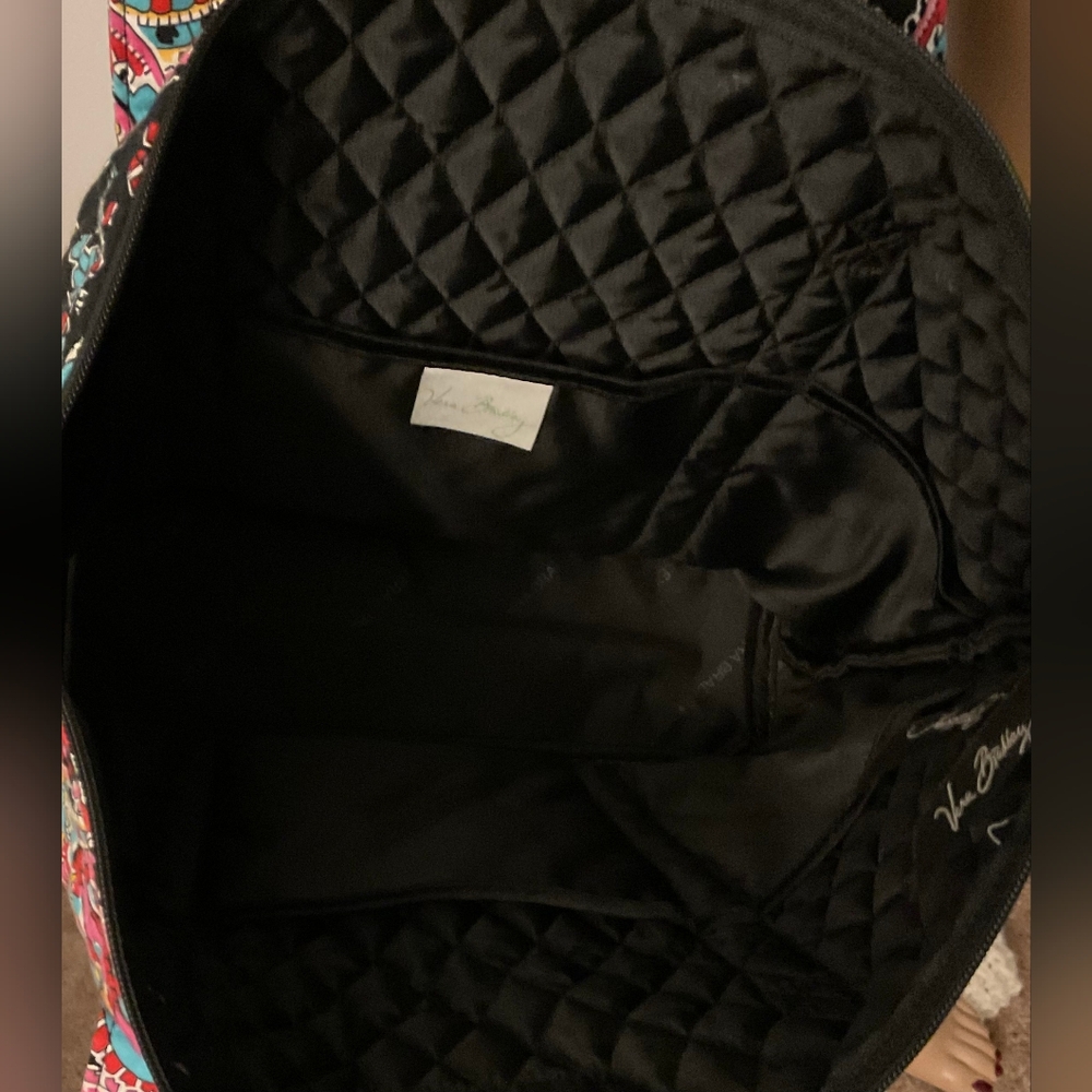 Vera Bradley Retired Parisian Paisley Quilted Tote / Shoulder Bag - Picture 6 of 7